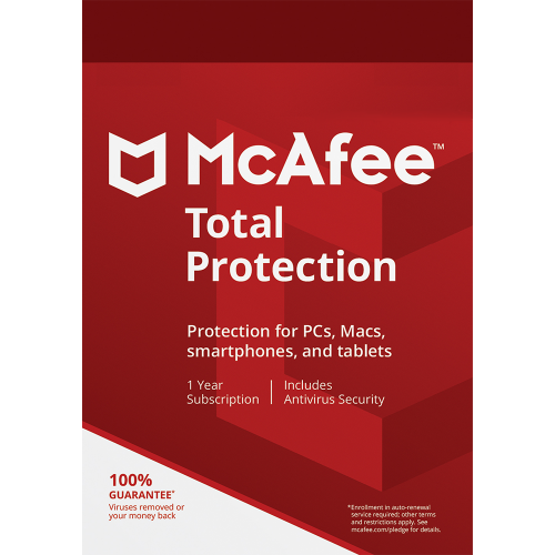 McAfee Total Protection – 1-Year / 1-Device